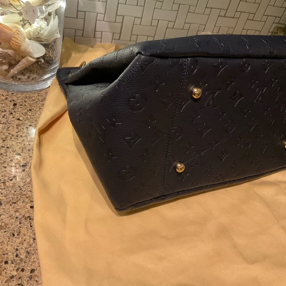 Inspired Empreinte Monogram Artsy MM Navy - Picture 11 of 13